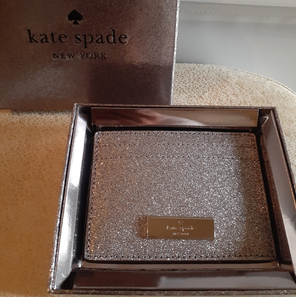 🎉4xHP🎉 *NWT* kate ♤ spade New York Slim Card Holder - Picture 1 of 9